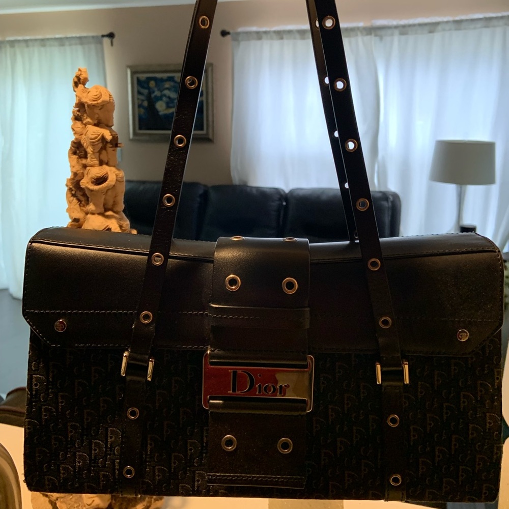 Christian Dior Leather Bag Used Condition